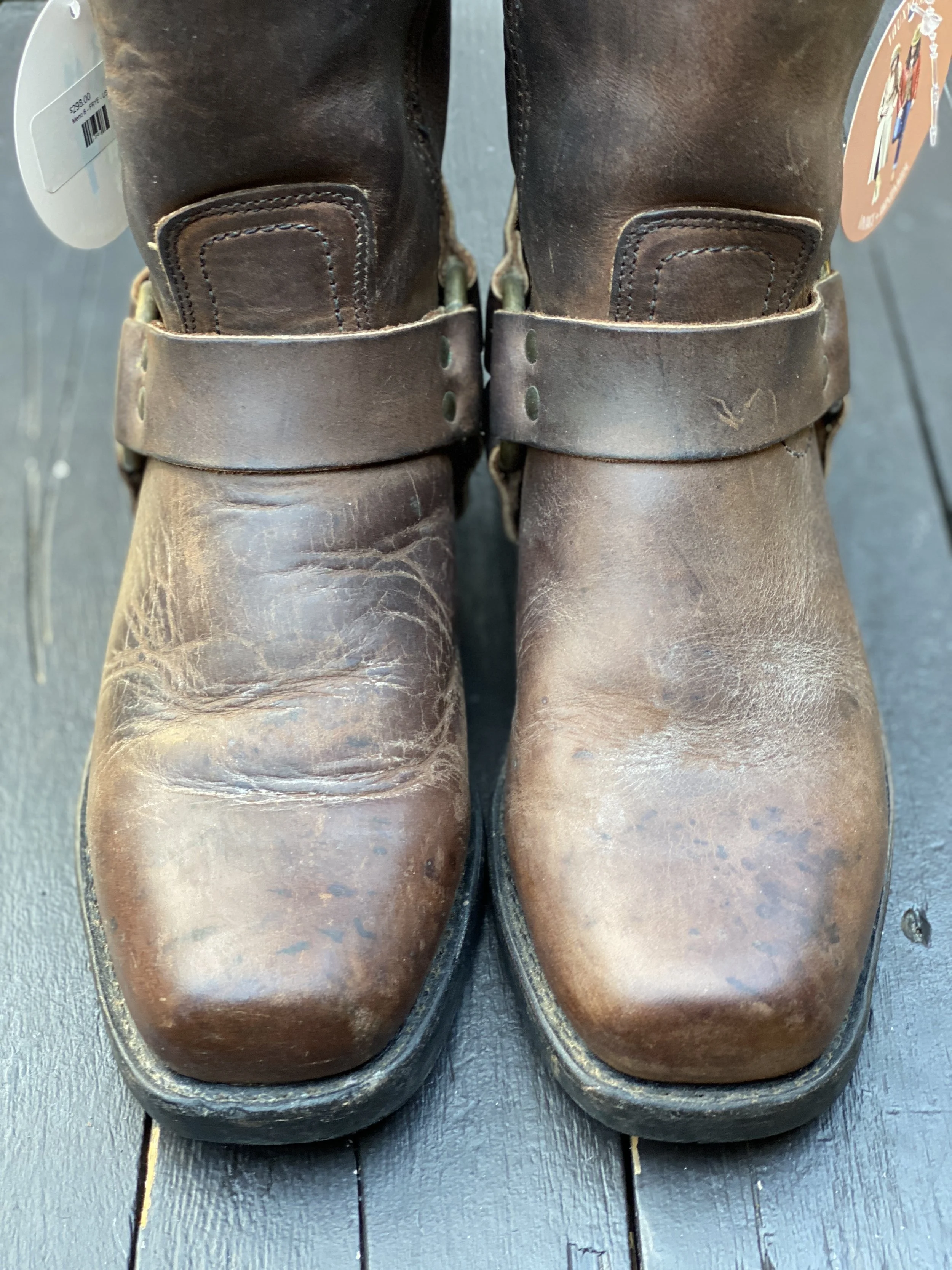 Mens 8, Frye Boots — FauxyFurr Vintage + Handmade